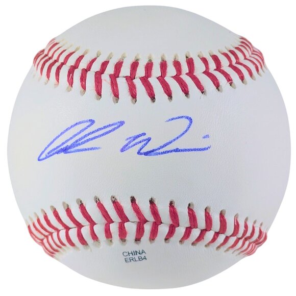 Cole Winn Autographed Baseball Proof Photo - Genuine Texas Rangers Memorabilia - Picture 1 of 7